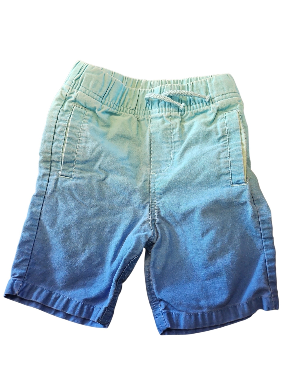 Kids Ombre Blue Pull-On Shorts Garanimals Size 3t